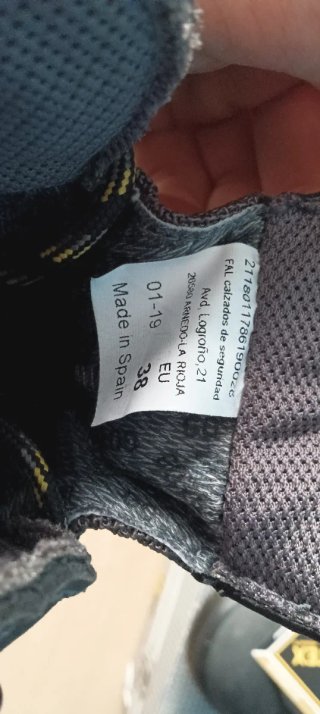 Botas de seguridad FAL t.38 Gore-Tex