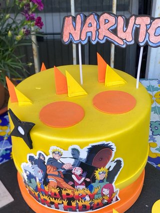 Torta di compleanno Naruto