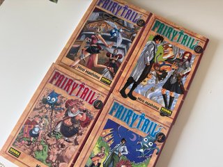 Fairy Tail tomos 1 al 4 perfecto estado – Hiro Mas