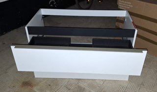 Mueble de baño blanco 2 cajones