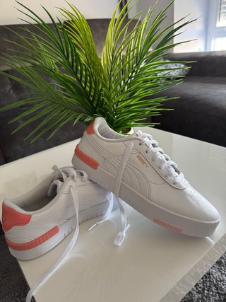 Zapatillas Puma Mujer Blancas Coral