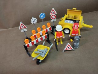 Playmobil Obra Señalización y Maquinaria