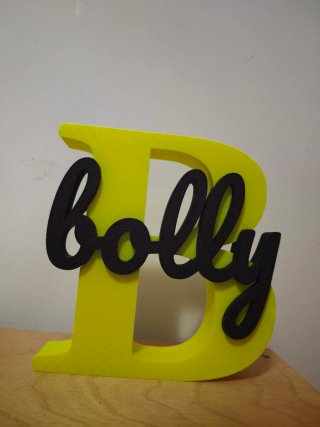 Inicial con nombre