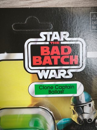 Star Wars Clone Captain Ballast Kenner 3.75