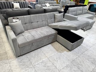 SOFÁ CAMA RECLINABLE + ARCÓN - ¡Nuevo Gris!