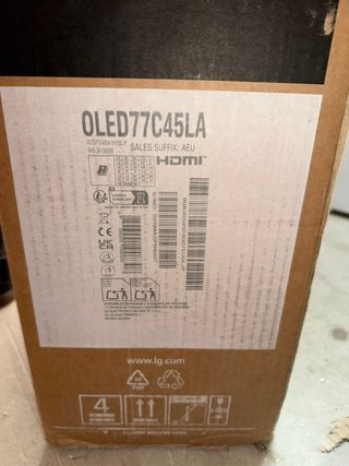 TV LG OLED 77C4