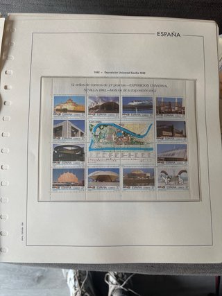 Sellos España 1992