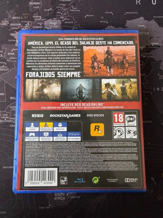 Juego PS4 Red Dead Redemption II