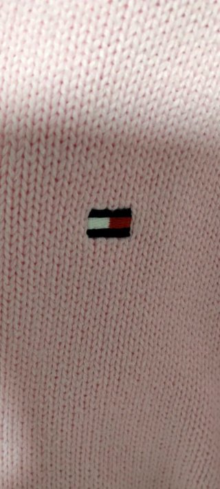 Jersey Tommy Hilfiger rosa mujer