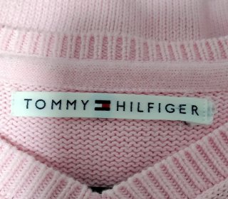 Jersey Tommy Hilfiger rosa mujer