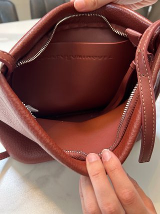 Bolso Adolfo Dominguez Rojo Piel