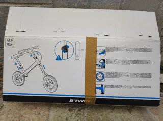 Bicicleta de equilibrio B'TWIN azul