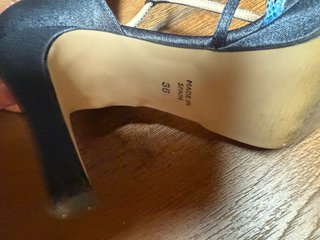 Sandalias tacón vestir marca angel alarcon t 36