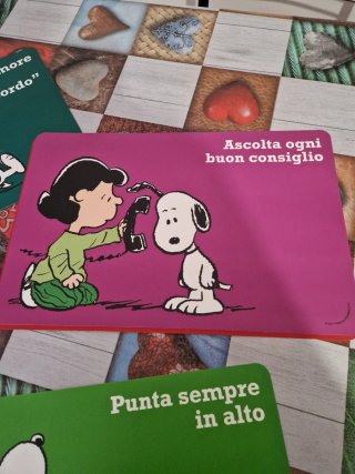 Tovagliette Snoopy Peanuts Set
