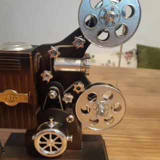 Proyector Musical Cuerda Keystone Marrón/Plata