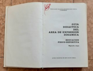 Guía didáctica Área Expresión Dinámica EF