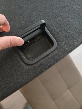 Alfombra de piso para maletero AUDI A4 B8 Avant