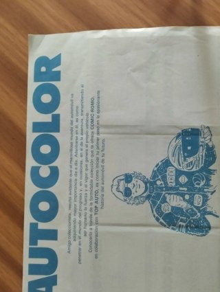 Álbum de cromos de coches