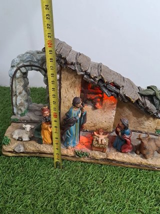 Addobbo Presepe con Luci