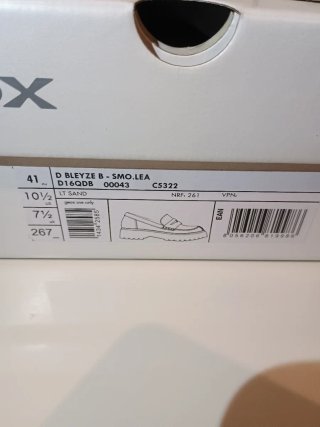 Geox Mocassini Beige Tg 41