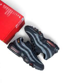 Nike Air Max 95 Black Grey Safety Orange EU 44.5