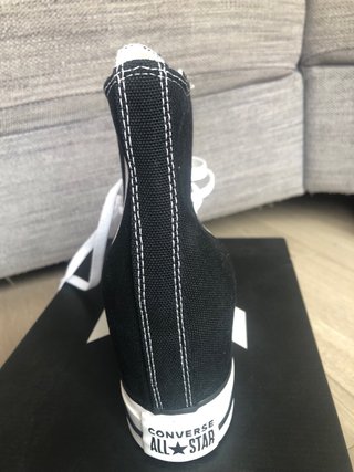 Converse All Star Plataforma Mujer Negras