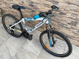Bicicleta Rockrider 24 blanca