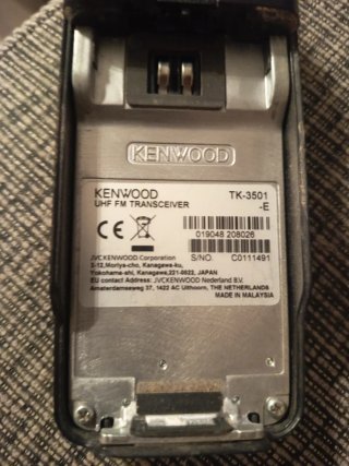 2 Walkie-Talkie Kenwood Protalk Negros