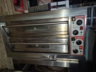 Cocina Industrial 4 Fuegos Horno Pizza