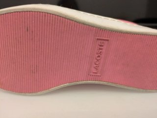 Zapatillas Lacoste rosas Talla 35