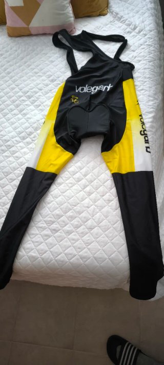 Conjunto Ciclismo Hombre Volecarb Amarillo