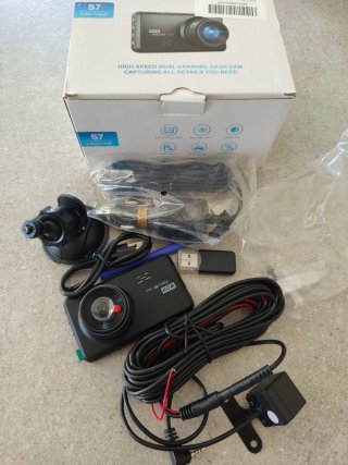 Dashcam Miden 4K Fronte/Retro + SD 64GB Nuova