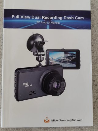 Dashcam Miden 4K Fronte/Retro + SD 64GB Nuova