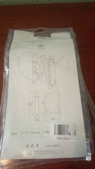 Amig Recogedor Persiana Compacto Blanco