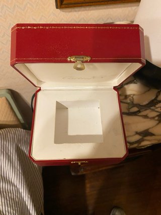 Scatola porta orologio originale Cartier
