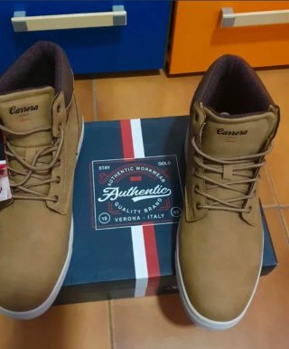 Stivaletti Carrera Beige/Marrone Taglia 44