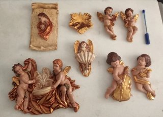 Lote Figuras Religiosas (Vintage).