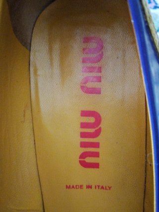 Zapatos Miu Miu