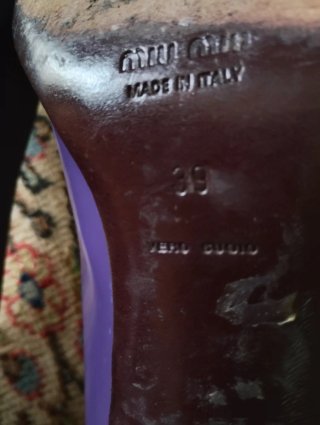 Zapatos Miu Miu