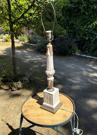 LAMPADA ANTICA IN CERAMICA USA - USA 50-60