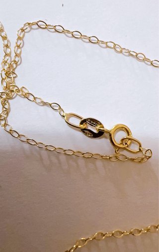 Collana con ciondolo cuore sacro in oro 18kt 750