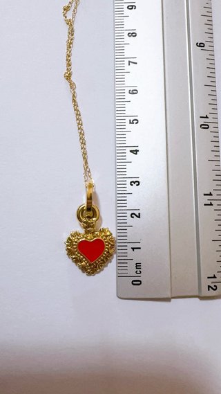 Collana con ciondolo cuore sacro in oro 18kt 750