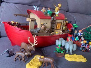 KIT PLAYMOBIL  Arca de Noé y Piratas