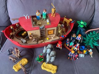 KIT PLAYMOBIL  Arca de Noé y Piratas