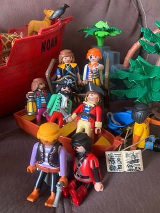 KIT PLAYMOBIL  Arca de Noé y Piratas