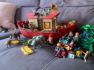 KIT PLAYMOBIL  Arca de Noé y Piratas