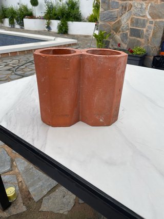 Botellero o celosía de terracota