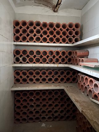 Botellero o celosía de terracota
