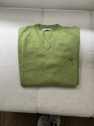 Jersey Caramelo 100% Lana Hombre Talla L