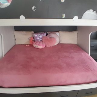 Cama litera con almacenaje